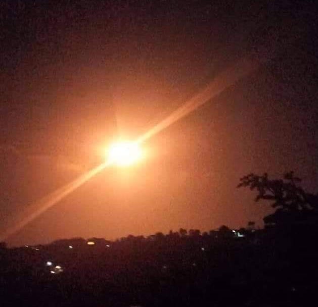 اسرائيل تستهدف نقاط في مصياف برشقة صواريخ