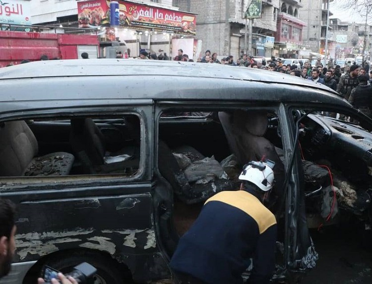 عبوة ناسفة تودي بحياة نازح في الباب