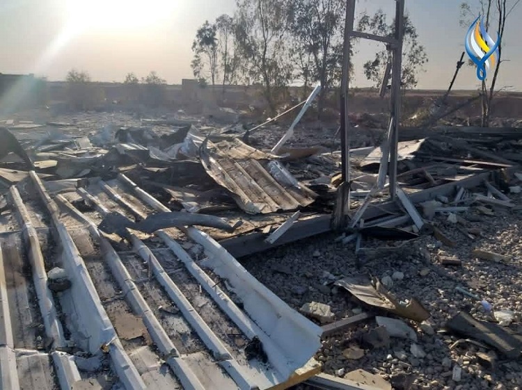 مقتل وجرح 28 عنصرا في قصف أمريكي على مقر لميليشيات إيران في البوكمال