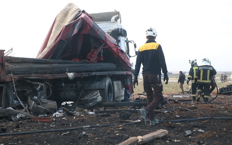 مجدداً.. ضحايا وجرحى بانفجارين في الباب شرق حلب