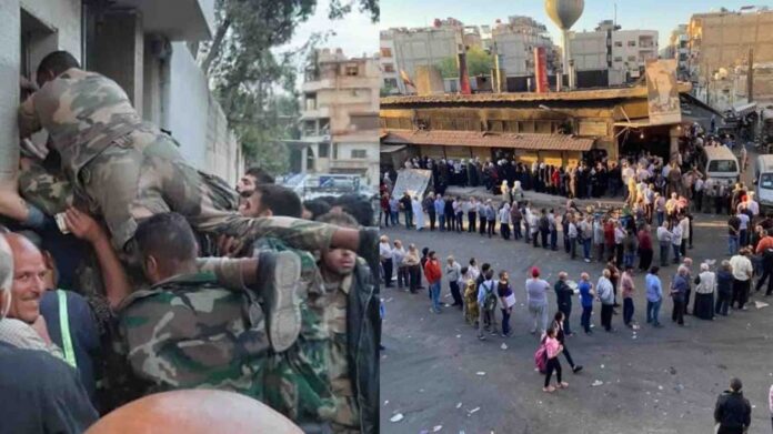 في دمشق.. شركات مختصة بتنظيم الطوابير!