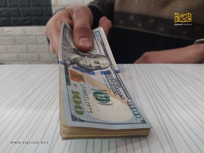 تراجع ملحوظ للدولار في سوريا