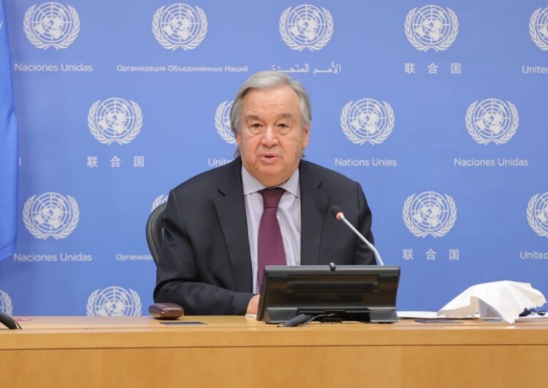 غوتيريش يطالب بمحاسبة مرتكبي الجرائم في سوريا