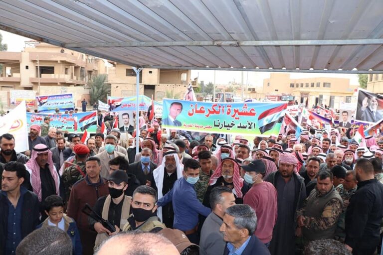 شيخ بايع البغدادي يرفض بديلا لبشار.. ملتقى جديد تأييدا للأسد في انتخابات الرئاسة