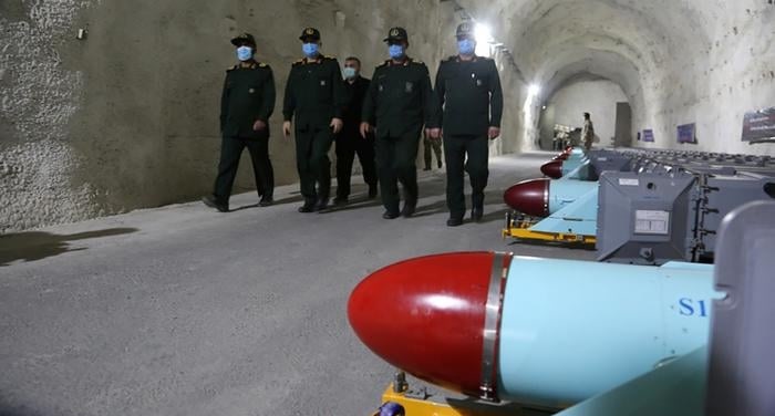 إيران تدشن منشأة جديدة تحت الأرض لتخزين الصواريخ