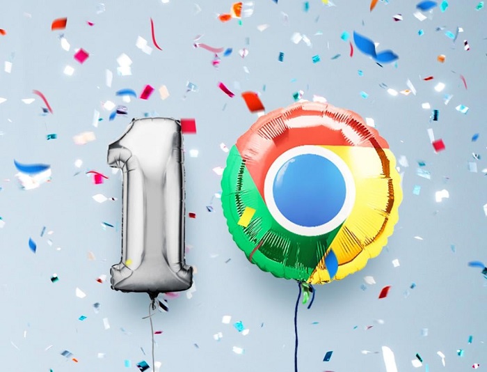 غوغل كروم يطلق مزايا جديدة في ذكرى إطلاقه العاشرة