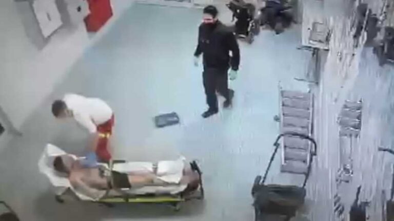 كاميرا توثق اعتداء مسعف ألماني على لاجئ سوري