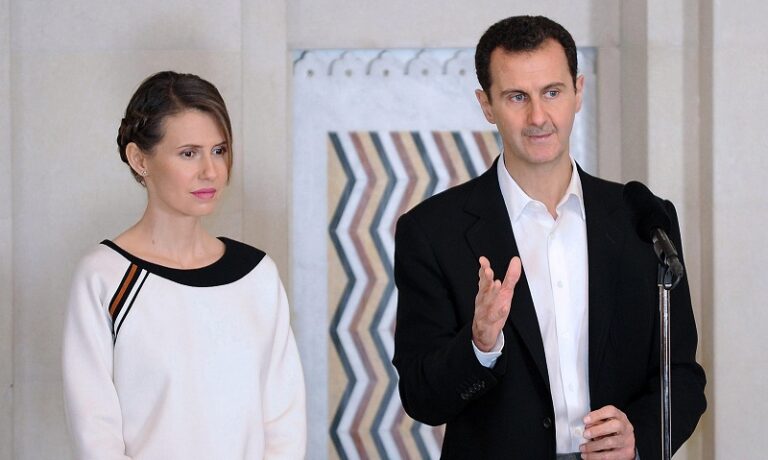 رسميا.. القصر يعلن إصابة بشار وأسماء بكورونا