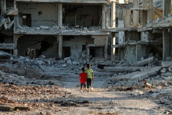 إصابة طفلين في انفجار بمدينة درعا