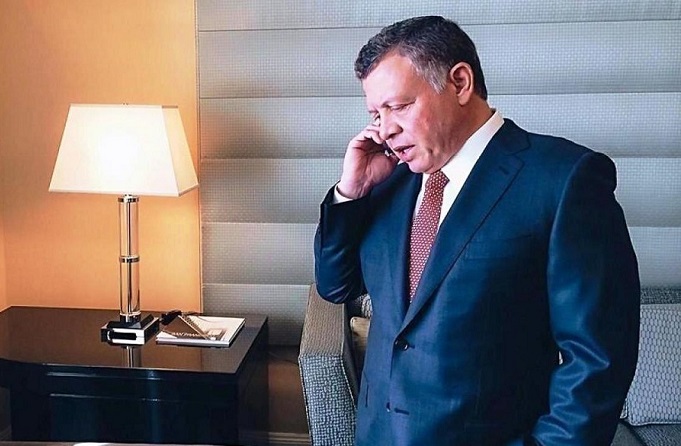 ملك الأردن يهاتف فتاة أُدينت بالتطاول عليه