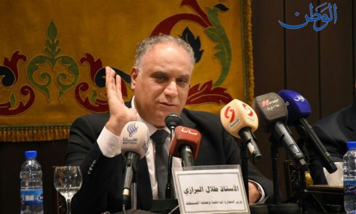 البرازي يتجول على غرف التجارة شاهراً سيف عقوبات القانون المعدّل
