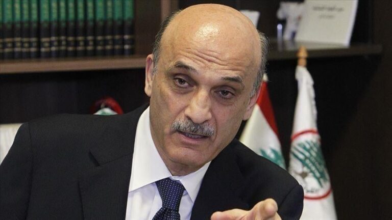 جعجع يدعو إلى تحرك دولي لترسيم الحدود البحرية مع سوريا