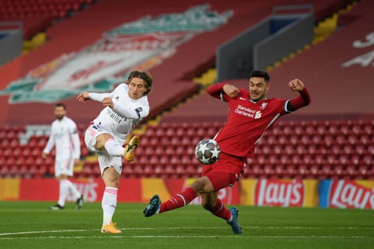 الريال يُقصي ليفربول ويتأهل لنصف نهائي أبطال أوروبا